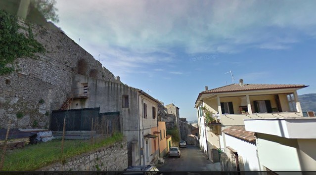 Una veduta di via Anxur