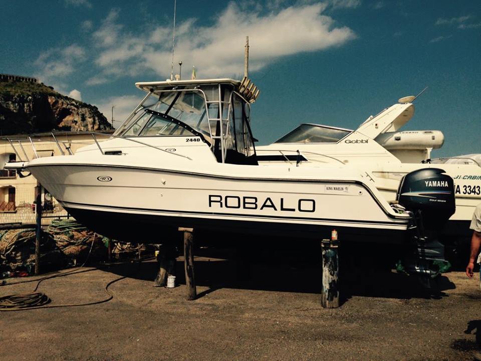 L'imbarcazione rubata