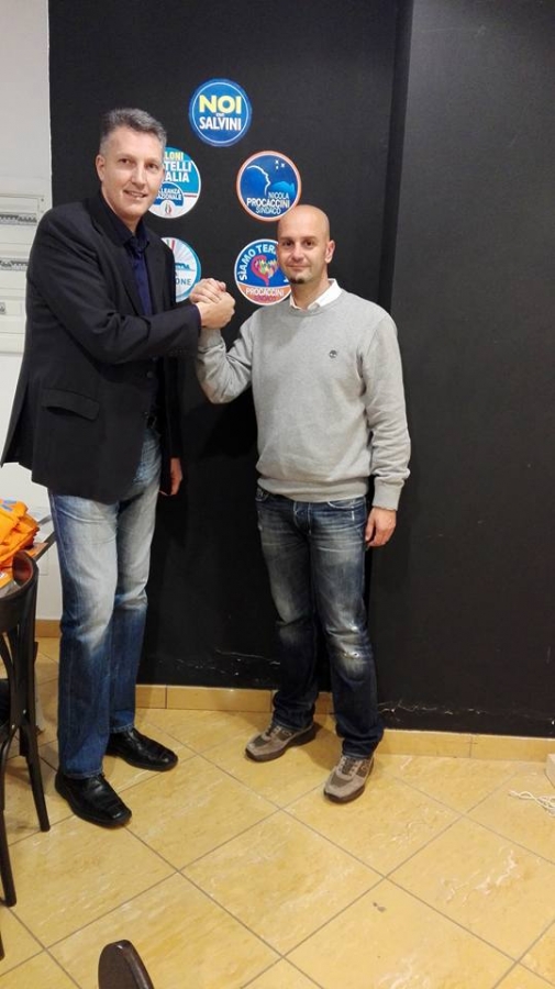 Stefano Alla e Nicola Procaccini